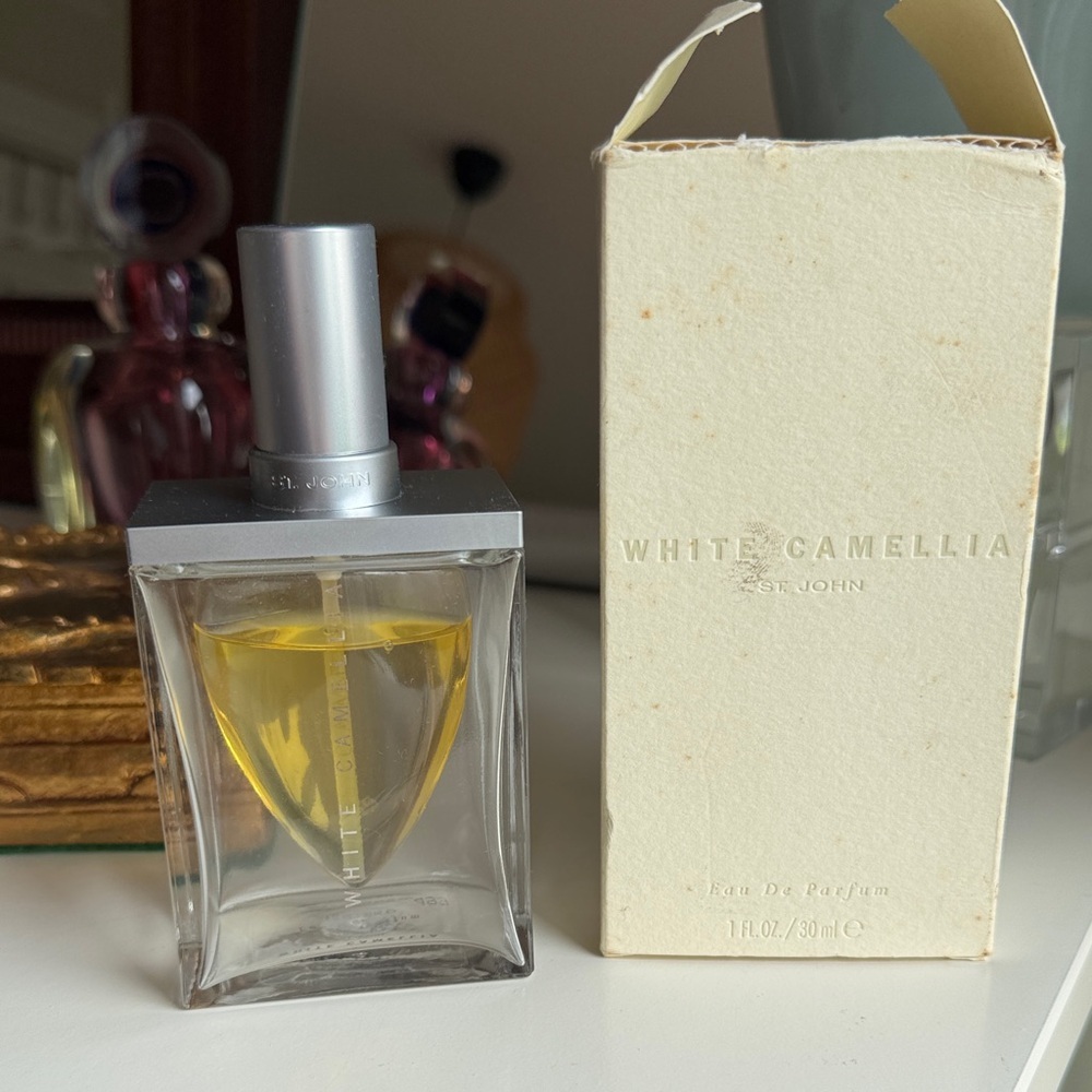 Vintage St. John White Camellia women’s perfume 1oz/30ml